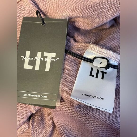 LIT Active Whisper Oversized Turtleneck Sweatshirt S - Picture 7 of 8